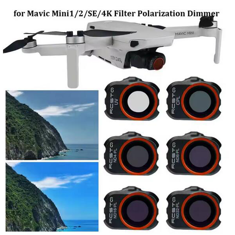 Drone Kit With Camera - Drone Filter For DJI Mini 2/Mini