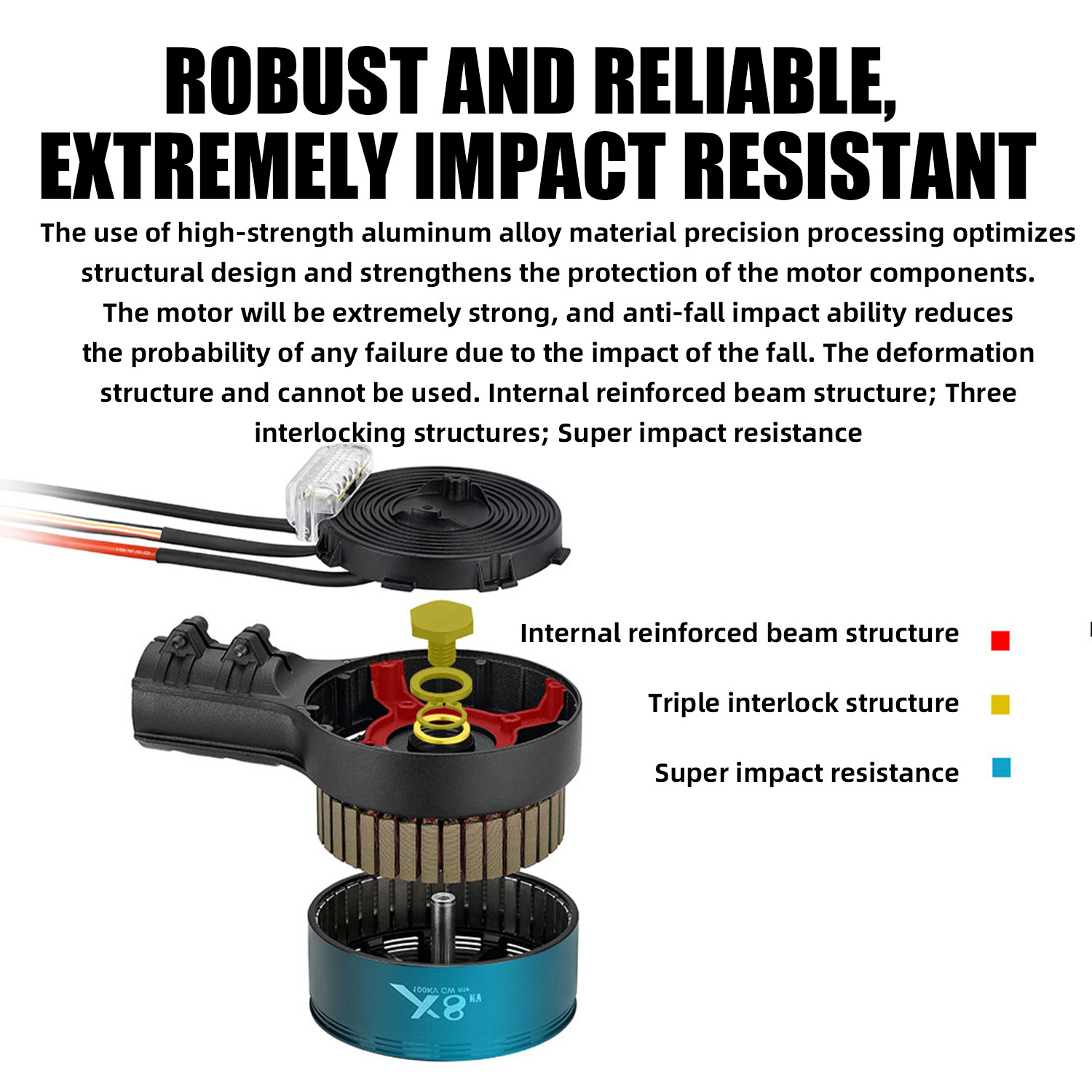 X8 Power System Kit: 100KV Mot - Drone Kit Heavy Lift avis et prix
