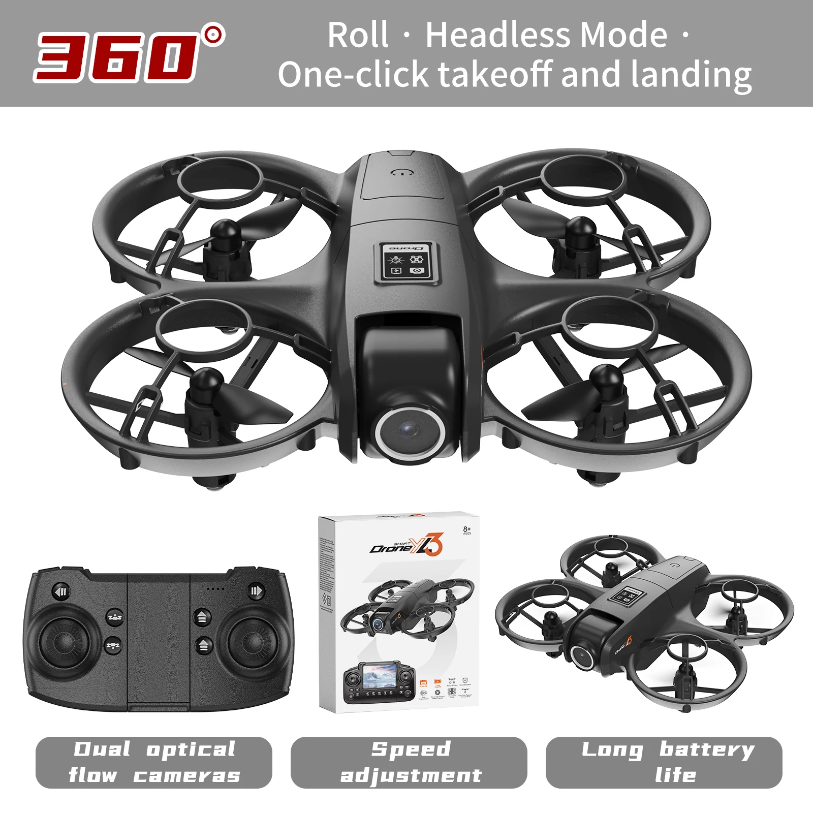 New YL3 RC Drone 8K 1080P Wide - Drone Kit Professional avis et prix