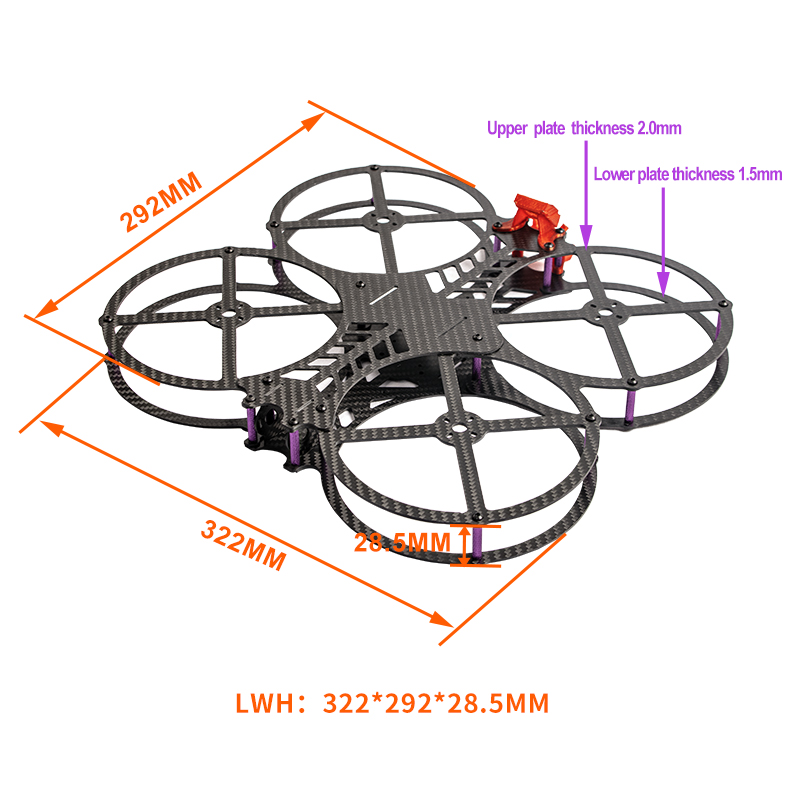NEW 5 inch AOS Cine O5 EVO V1. - Drone Kit Racing avis et prix